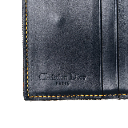 Christian Dior Monogram Compact Wallet Blue 7 of 18