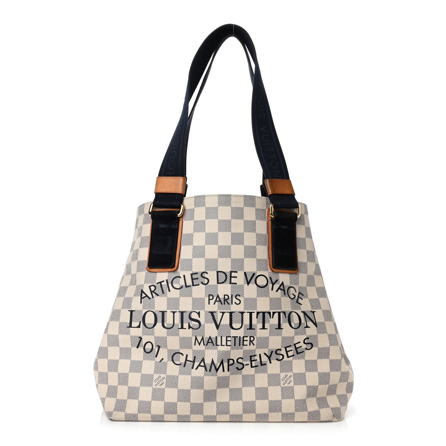 Damier Azur Beach Cabas PM