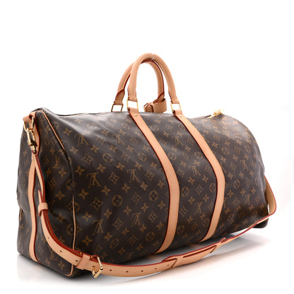 Louis Vuitton Monogram Keepall Bandouliere 55 2 of 10