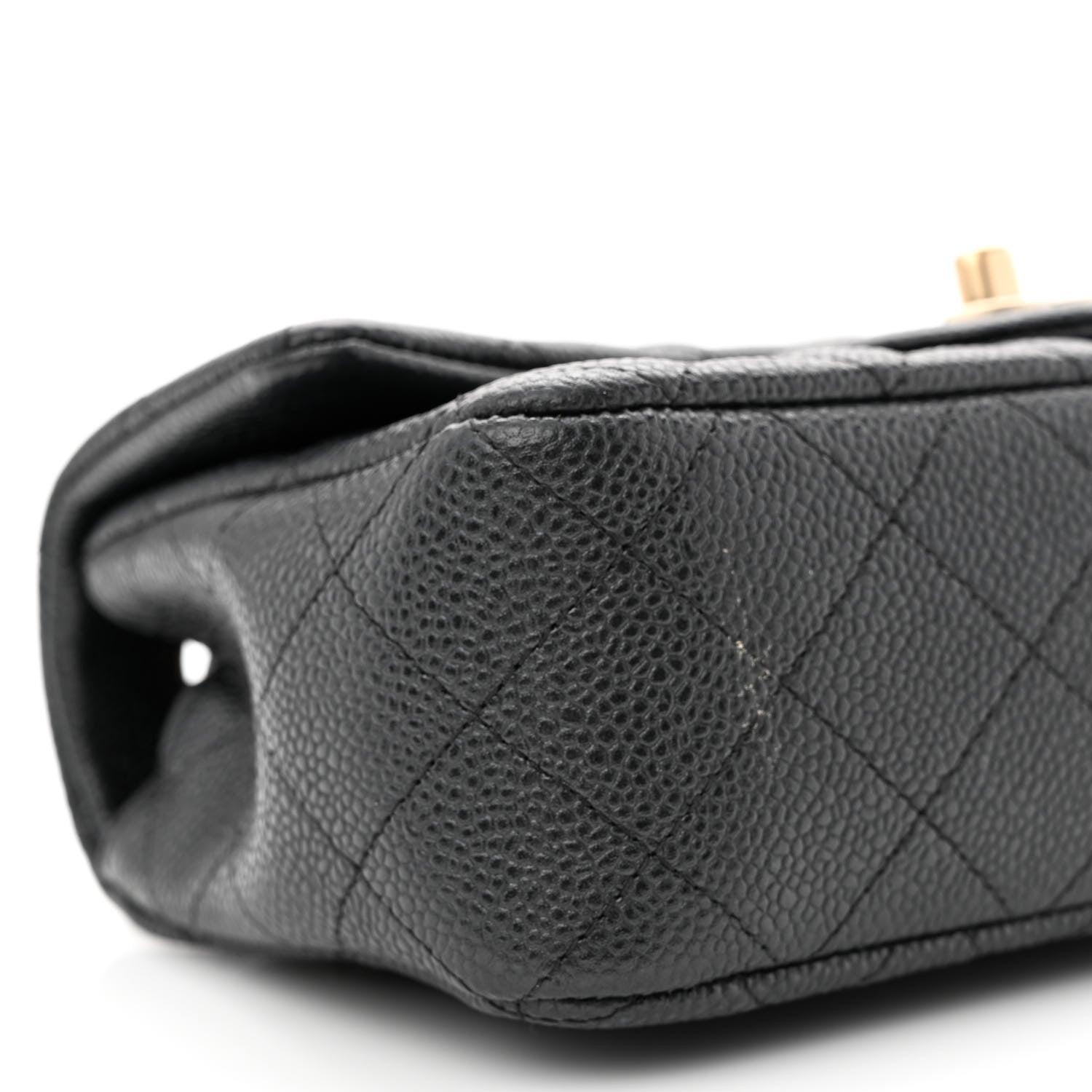 Chanel Caviar Quilted Mini Rectangular Flap Black 9 of 12