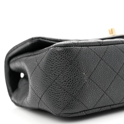 Chanel Caviar Quilted Mini Rectangular Flap Black 9 of 12