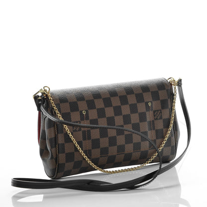 Louis Vuitton Damier Ebene Favorite MM 3 of 9