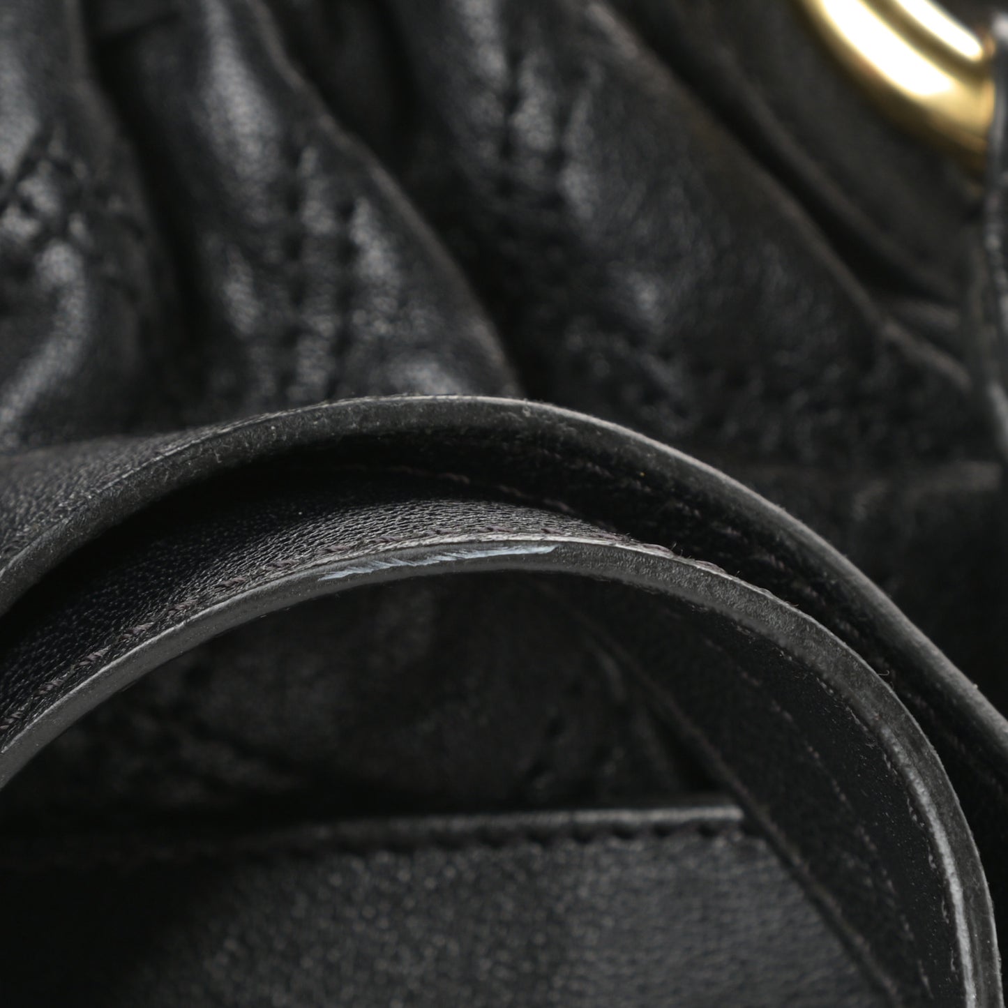 Lambskin Quilted Small Cecilia Black