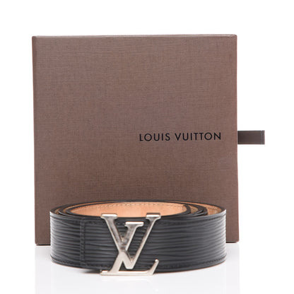 Louis Vuitton Epi 30mm LV Initiales Belt 85 34 Black 8 of 8