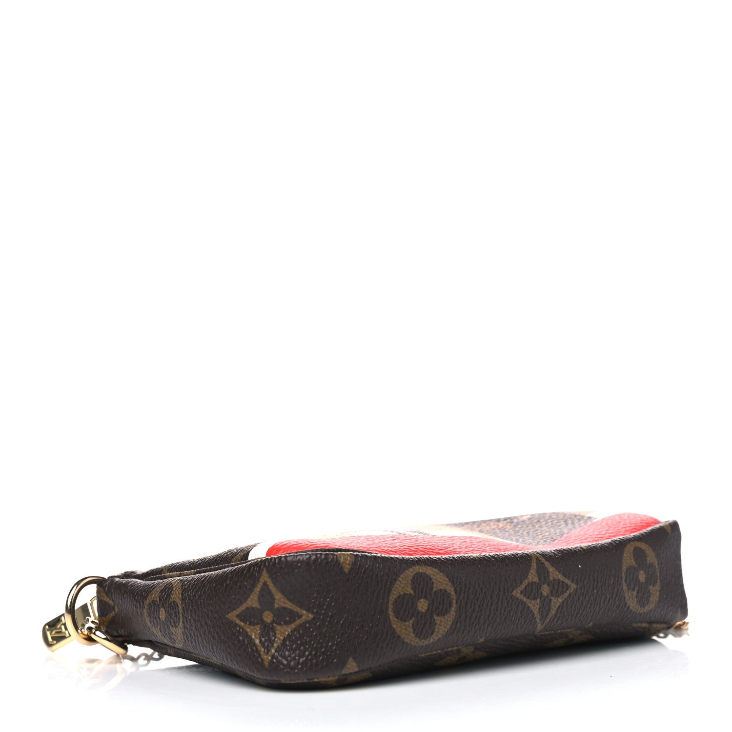 Louis Vuitton Monogram 2018 Christmas Animation Mini Cats Pochette Accessories 3 of 4