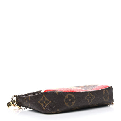 Louis Vuitton Monogram 2018 Christmas Animation Mini Cats Pochette Accessories 3 of 4