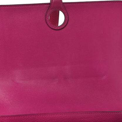 Hermes Evercolor Dogon Duo Wallet Rose Pourpre 10 of 16