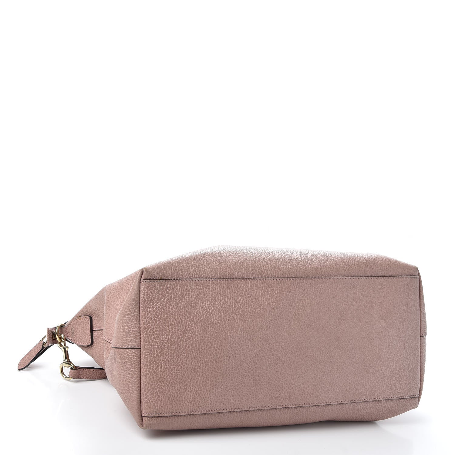 Gucci Dollar Calfskin Large GG Charm Dome Satchel Tote Soft Pink 3 of 13