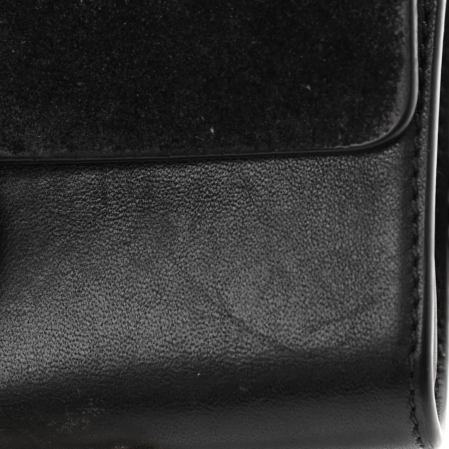 Chloe Suede Calfskin Mini Faye Shoulder Bag Black 11 of 16