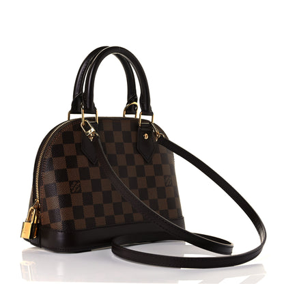 Louis Vuitton Damier Ebene Alma BB 3 of 8