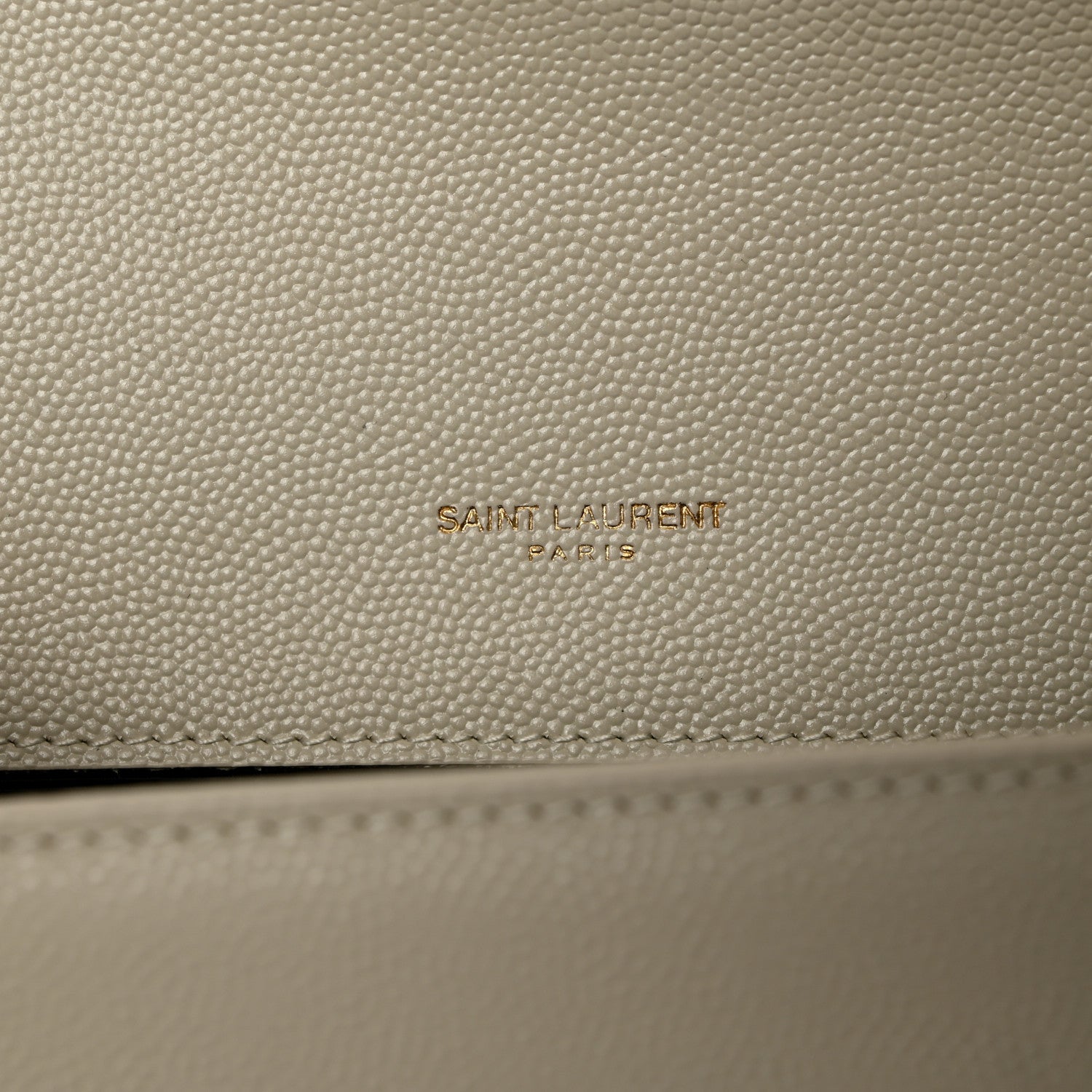 Saint Laurent Grain De Poudre Medium Classic Monogram Kate Satchel Crema Soft 6 of 11
