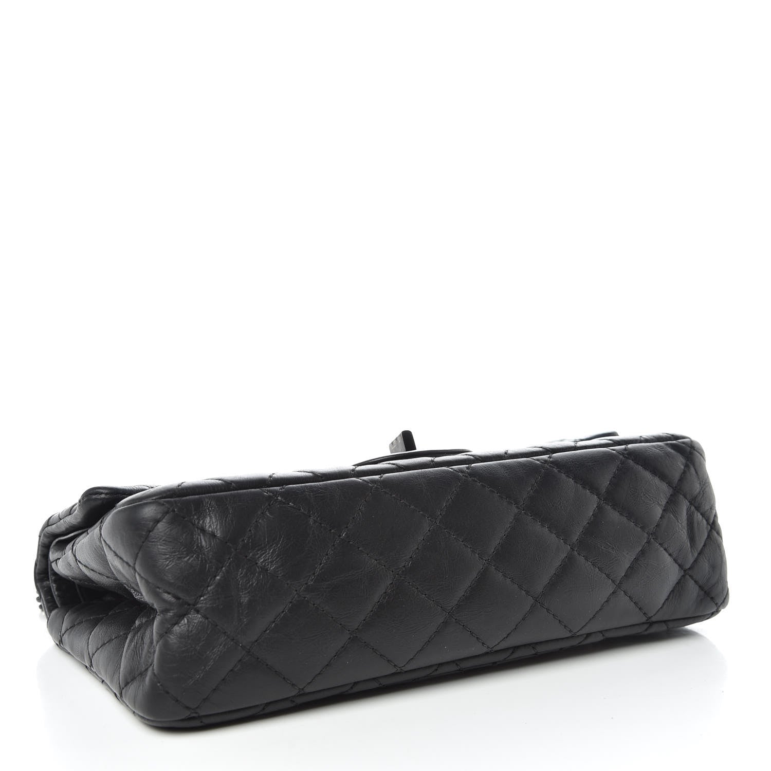 Chanel Aged Calfskin Quilted 2.55 Reissue 225 Flap So Black 5 of 13