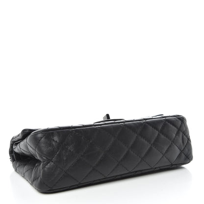Chanel Aged Calfskin Quilted 2.55 Reissue 225 Flap So Black 5 of 13