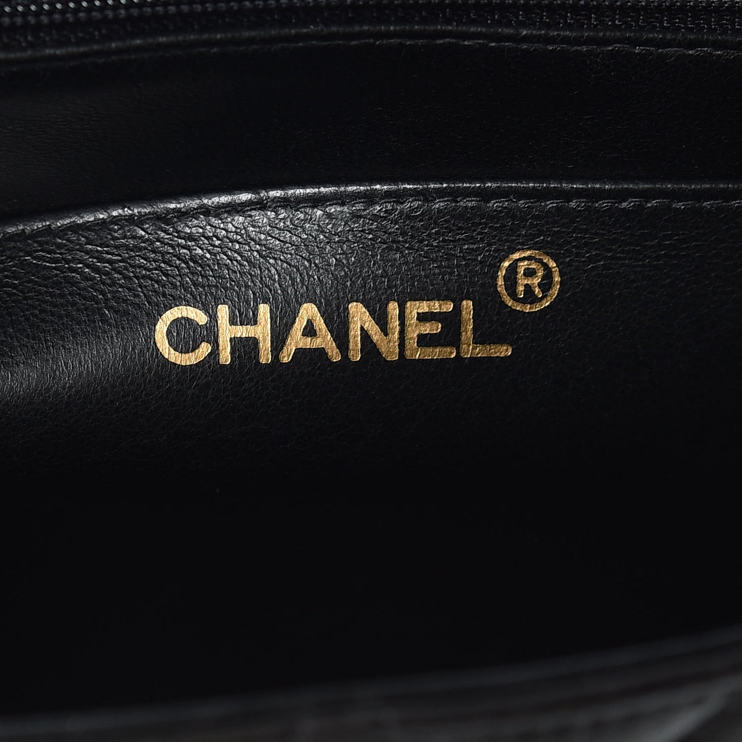 Lambskin Quilted Jumbo Single Flap Black
