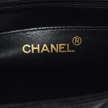Chanel Lambskin Quilted Jumbo Single Flap Black 8 of 18
