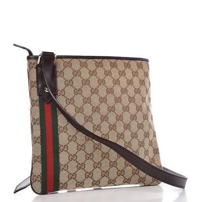 Gucci Monogram Web Jolicoeur Charms Messenger Dark Brown 3 of 8