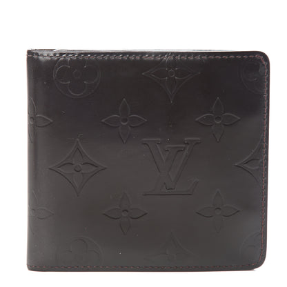 Louis Vuitton Monogram Glace Compact Wallet Cafe Brown 1 of 7