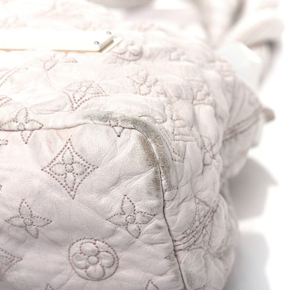 Louis Vuitton Lambskin Olympe Stratus PM Ecru 18 of 34