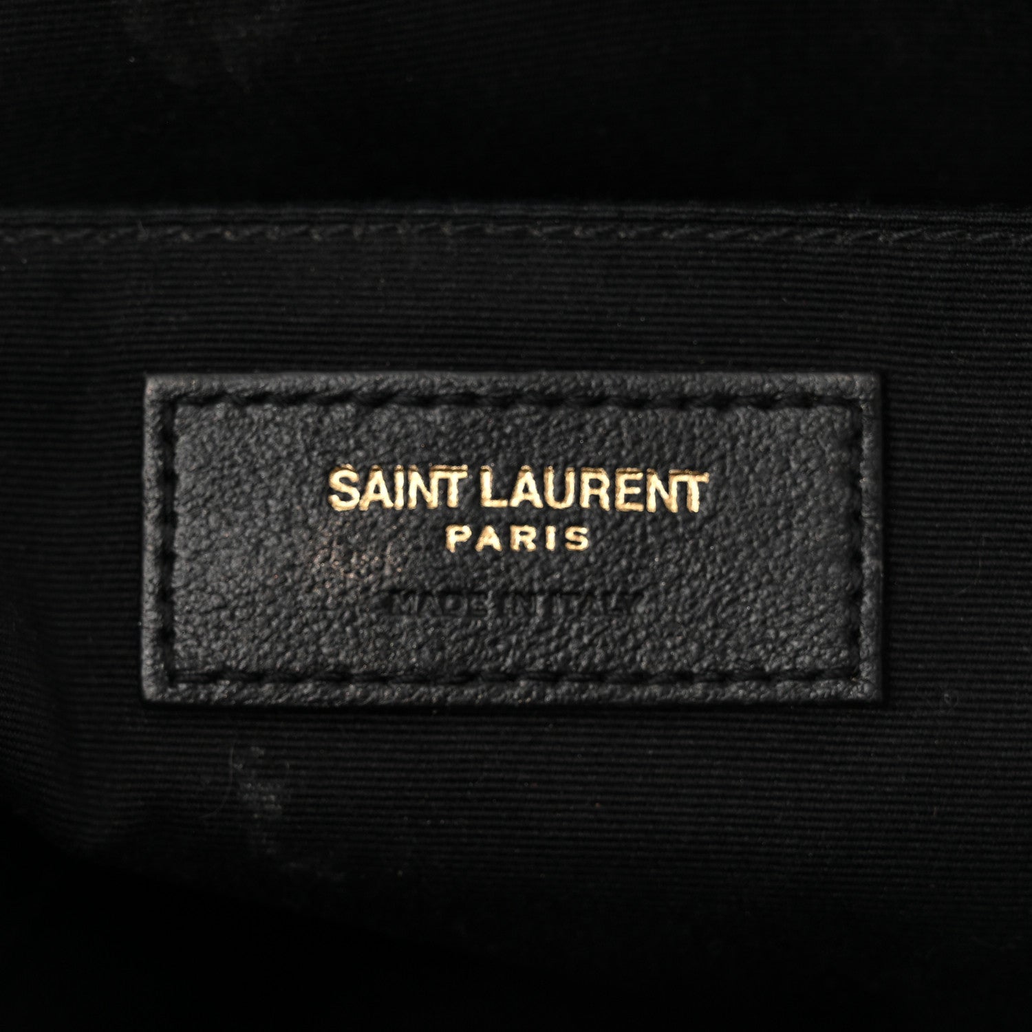 Saint Laurent Calfskin Matelasse Monogram Lou Camera Bag Dark Latte 6 of 16