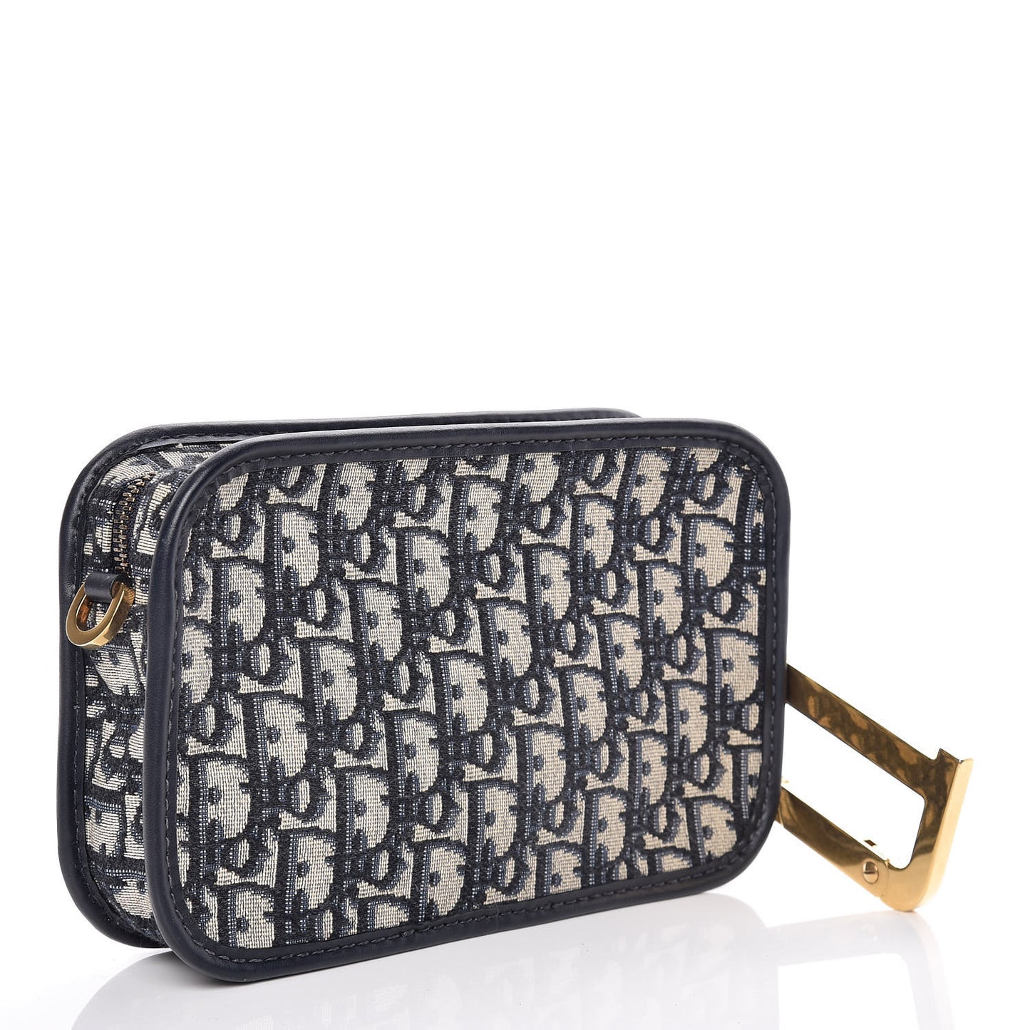 Oblique Diorquake Clutch Blue