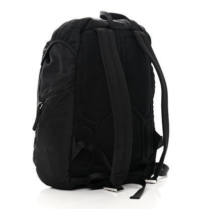 Prada Tessuto Nylon Montagna Double Buckle Backpack Black 3 of 12