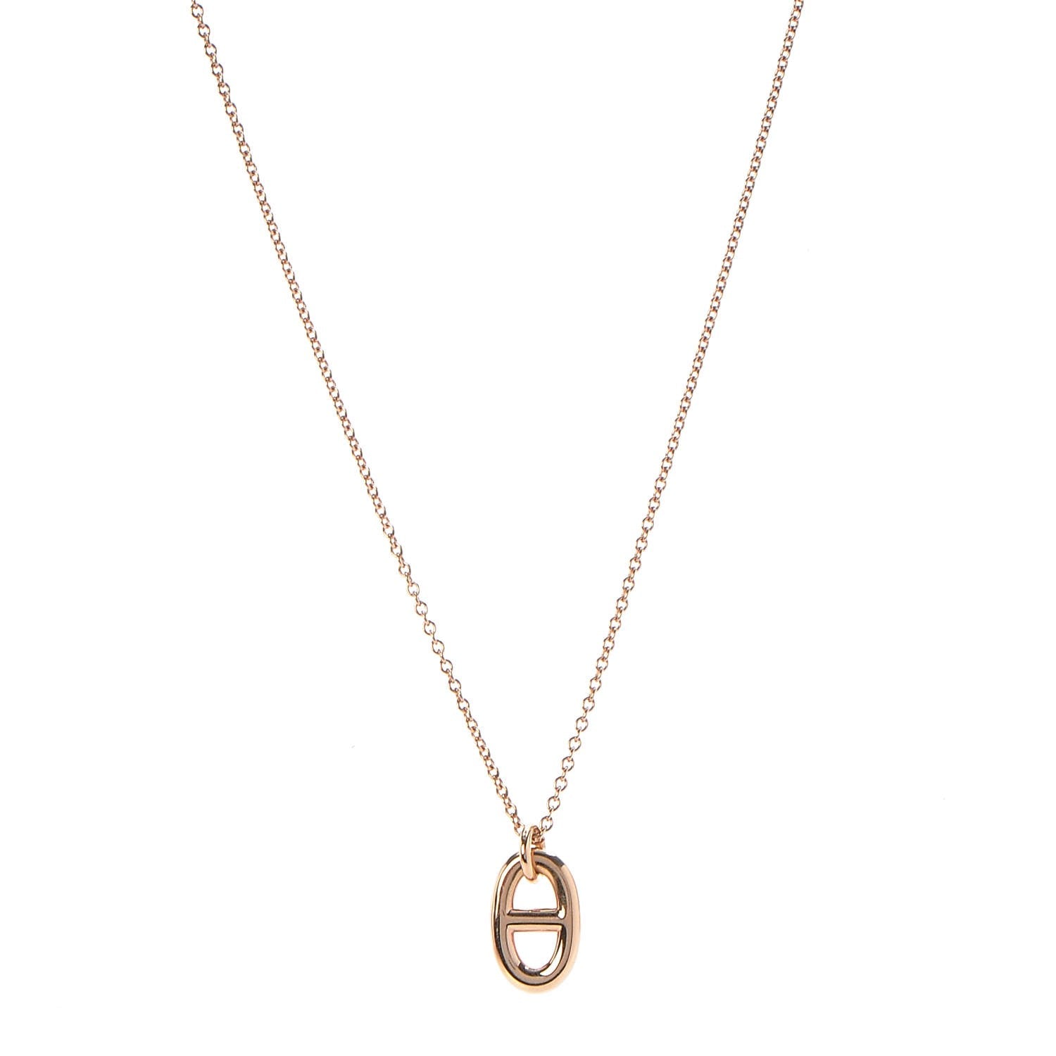 Hermes 18K Rose Gold PM Farandole Pendant Necklace 1 of 6