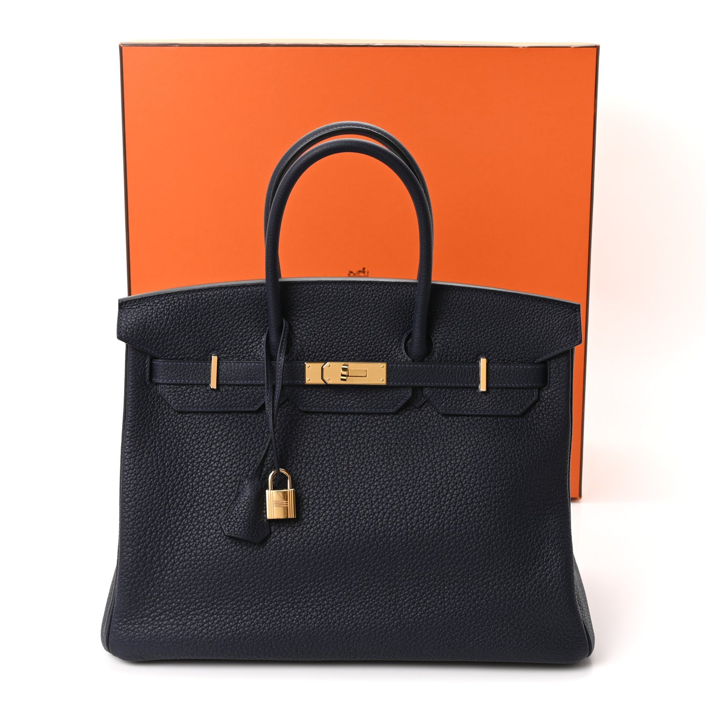 Togo Birkin 35 Bleu Nuit