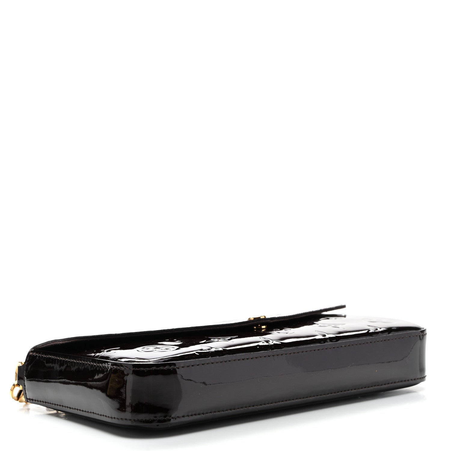 Louis Vuitton Vernis Pochette Felicie Chain Wallet Amarante 5 of 11