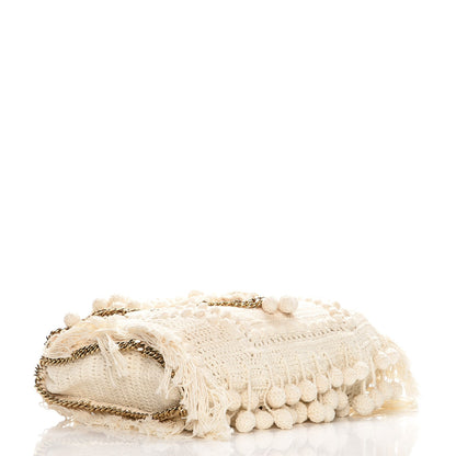 Stella McCartney Crochet Falabella Tote Egg White 4 of 12