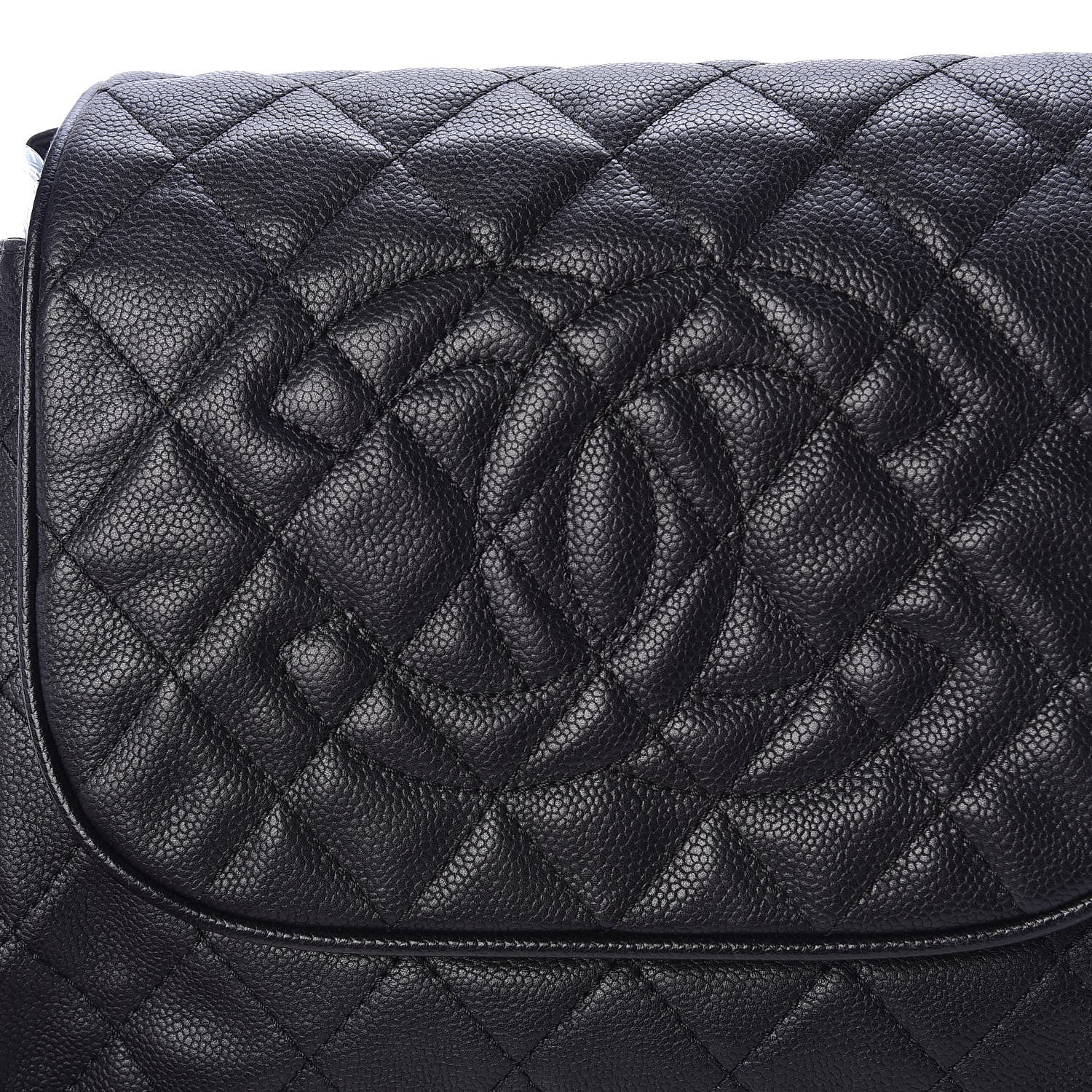Chanel Caviar Quilted Timeless Accordion Flap Black 10 of 10