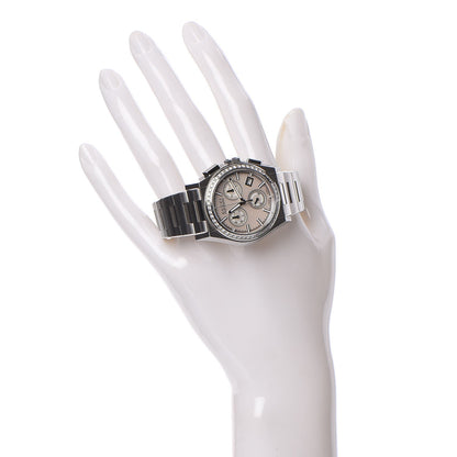 Gucci Stainless Steel Diamond Bezel Mother of Pearl 34mm Pantheon Chronograph Quartz Watch 2 of 9