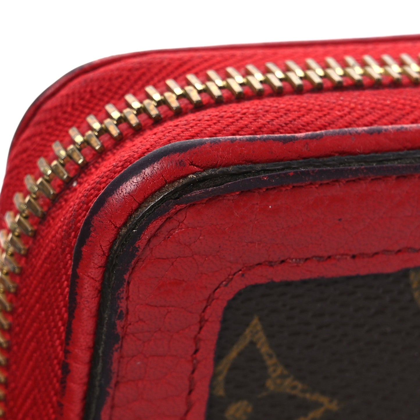 Monogram Retiro Zippy Wallet Cherry