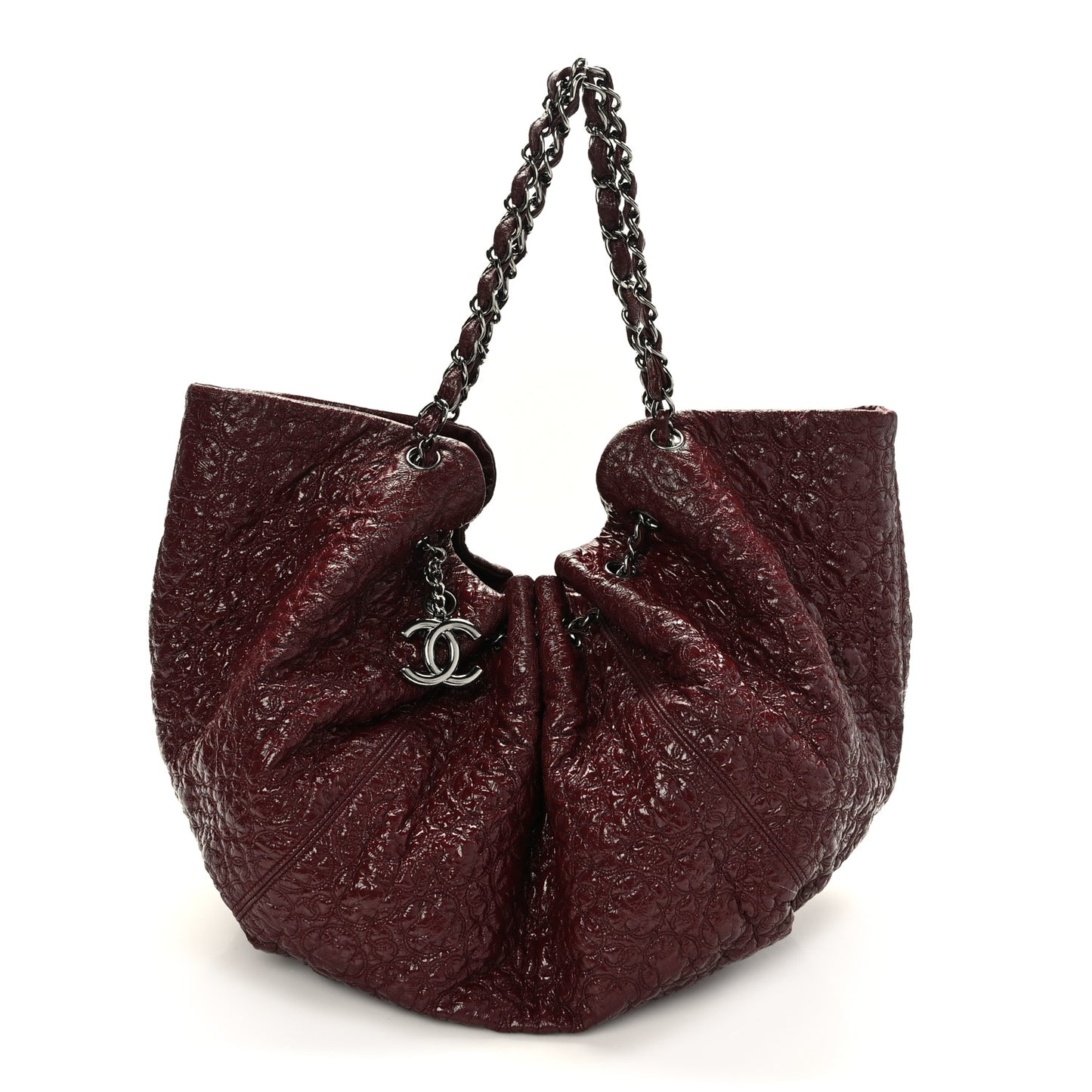 Vinyl Rock In Moscow Cabas Tote Burgundy