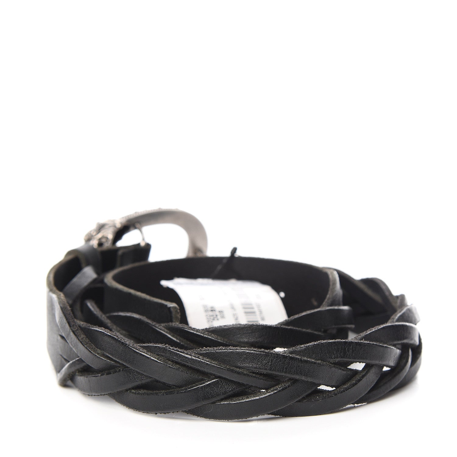 Gucci Calfskin Braided Dionysus Belt 90 36 Black 3 of 6