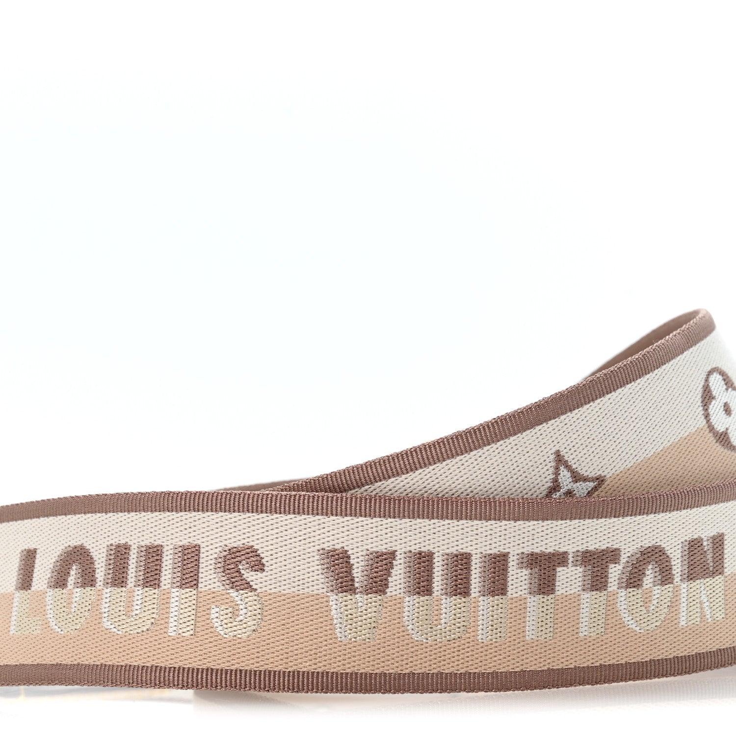 Louis Vuitton Jacquard Speedy Bandouliere 20 Shoulder Strap Beige 4 of 4
