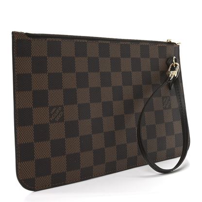 Louis Vuitton Damier Ebene Neverfull MM GM Pochette 3 of 6