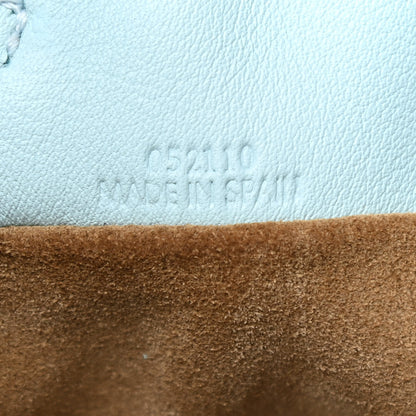 Loewe Calfskin Mini Flamenco Knot Bag Crystal Blue 7 of 10
