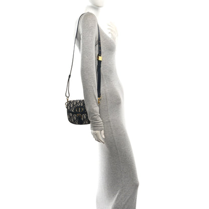 Christian Dior Oblique Small Bobby Flap Blue 2 of 9