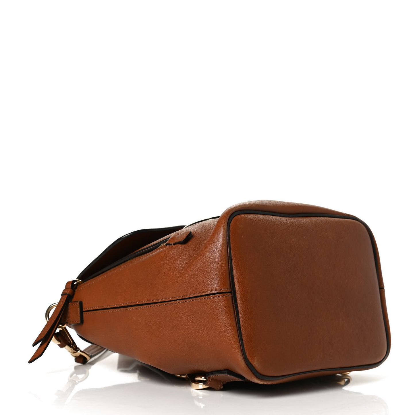 Suede Calfskin Medium Faye Backpack Tan