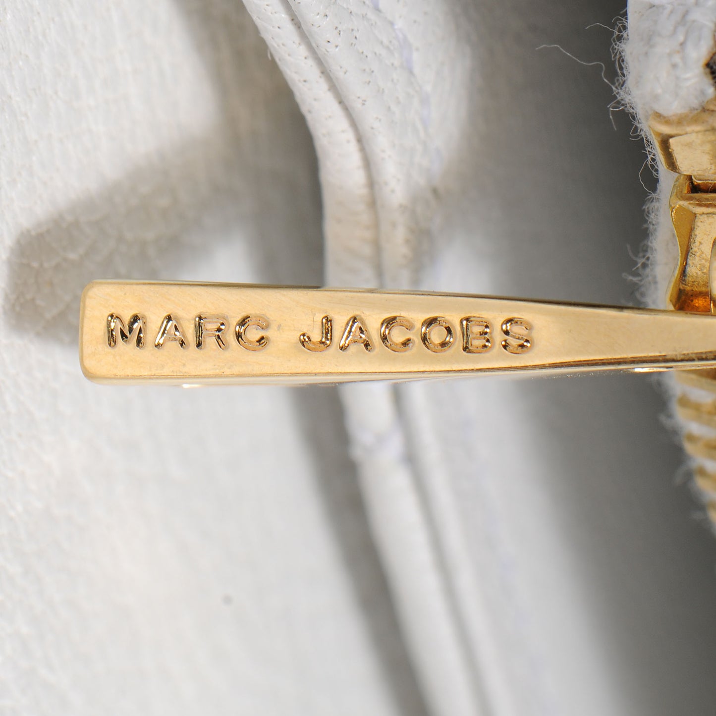 Leather Quilted The Large Single White