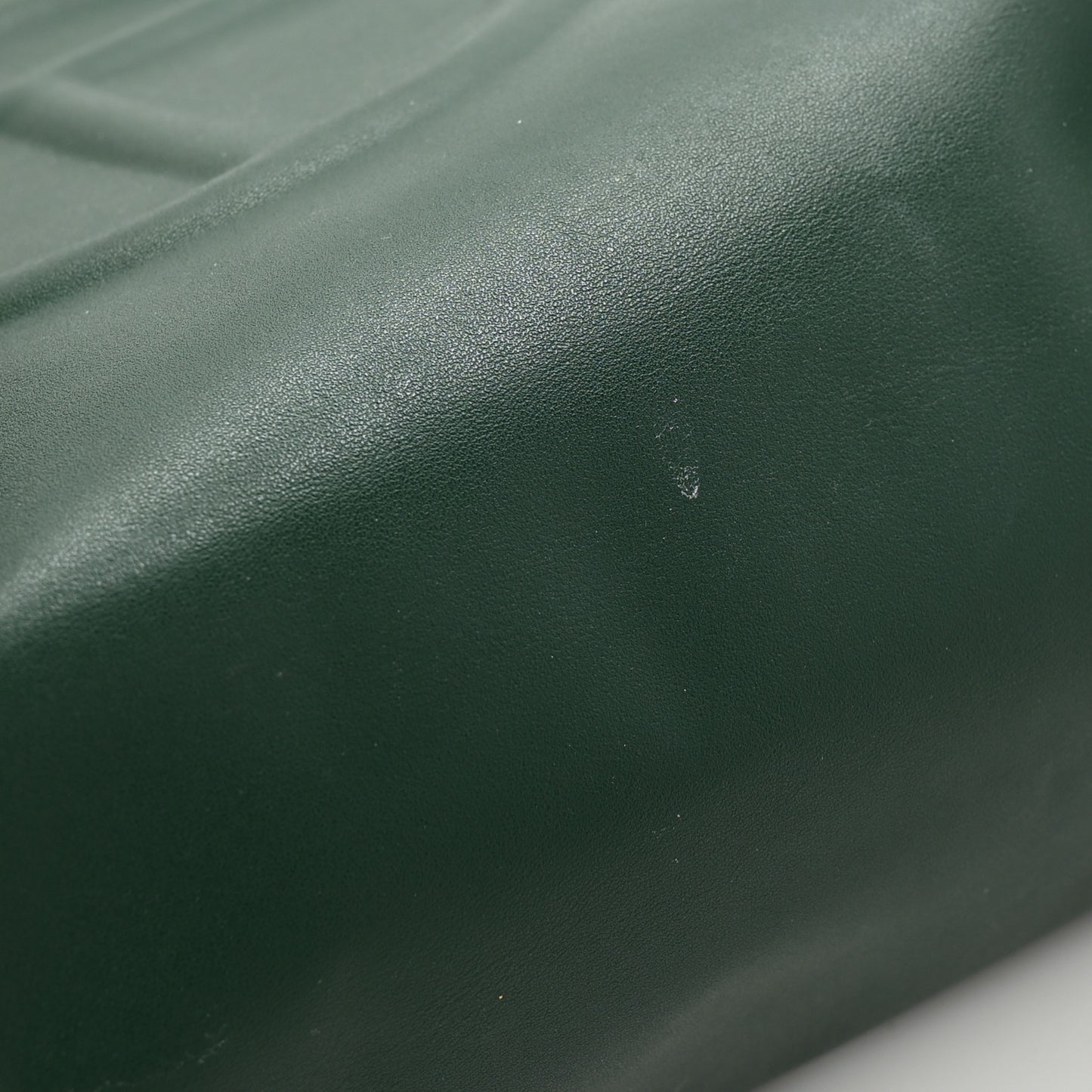 Vegan Leather Medium Shopping Bag Dark Olive