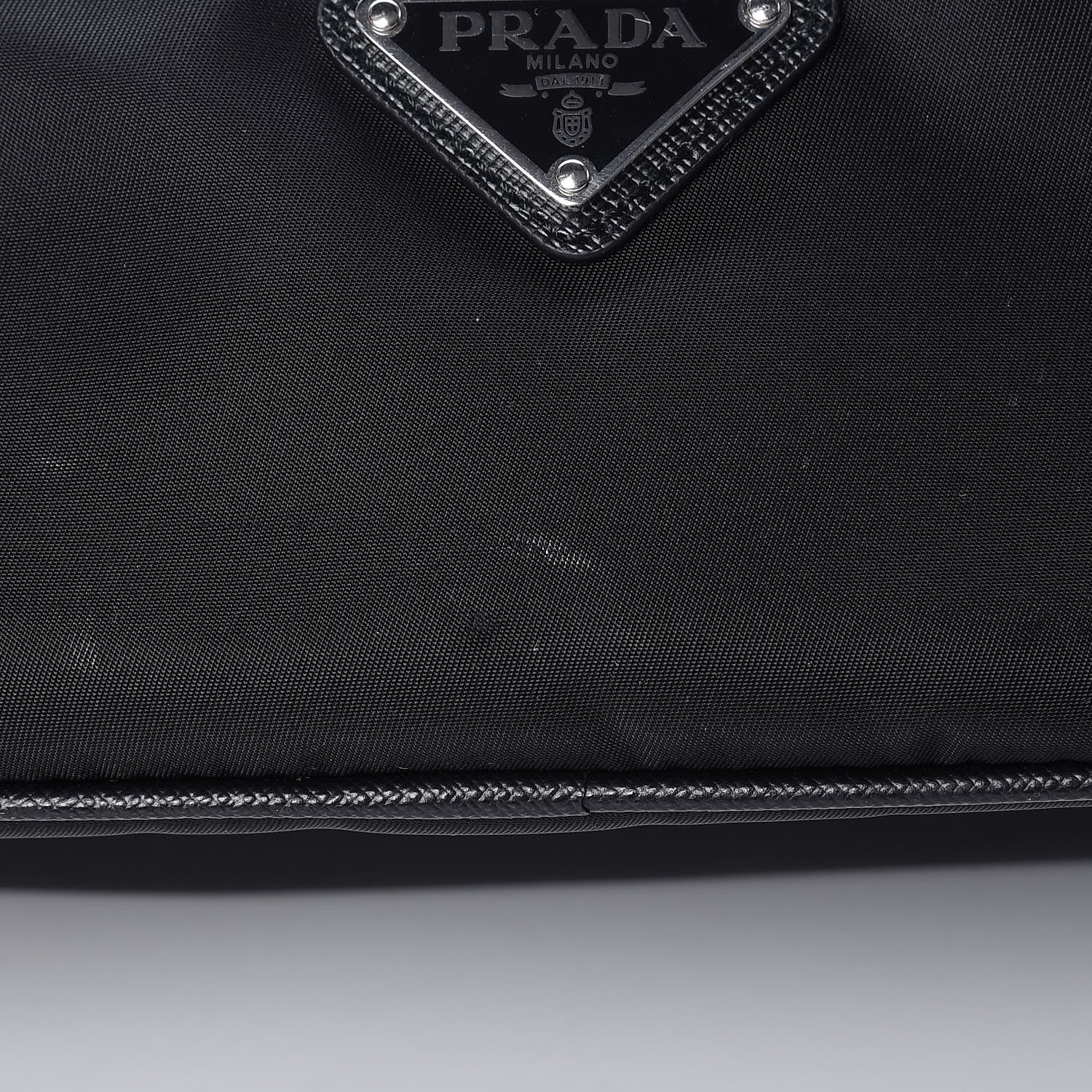 Prada Tessuto Nylon Saffiano Toiletry Case Black 12 of 12