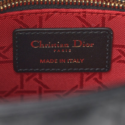 Christian Dior Lambskin Cannage Small Lucky Badges My Lady Dior Black 5 of 7