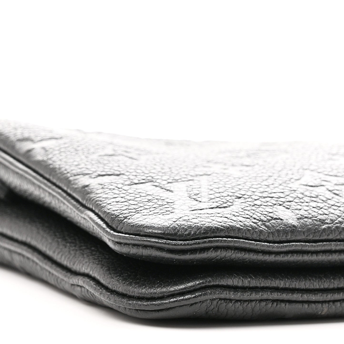 Empreinte Double Zip Pochette Black