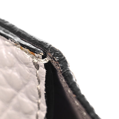 Burberry Signature Grain Calfskin Check Embossed Small Canterbury Tote Stone White 10 of 16