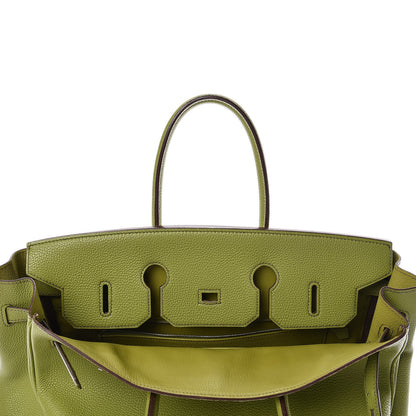 Hermes Togo Birkin 35 Vert Anis 14 of 53