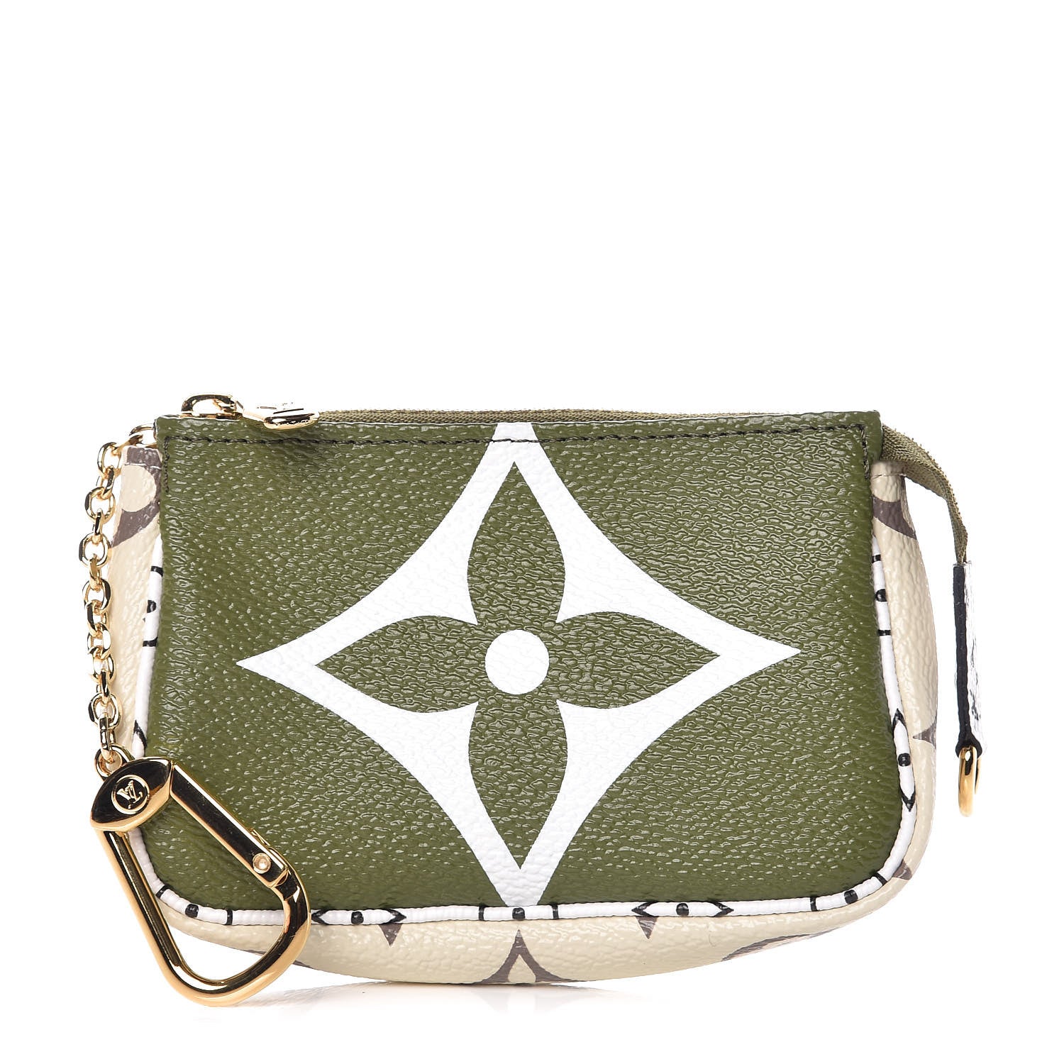 Louis Vuitton Monogram Giant Micro Pochette Accessories Kaki White 1 of 9