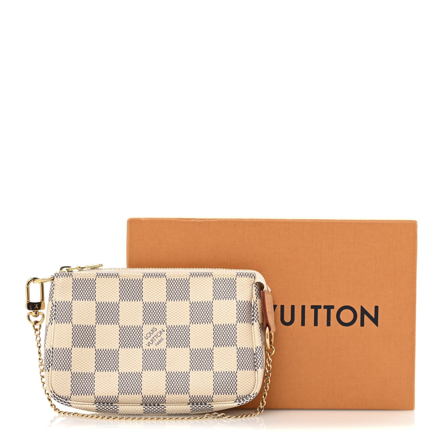 Louis Vuitton Damier Azur Mini Pochette Accessories 9 of 9