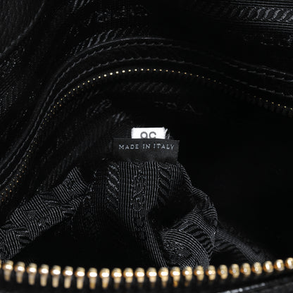 Prada Vitello Daino Boston Bag Black 6 of 11