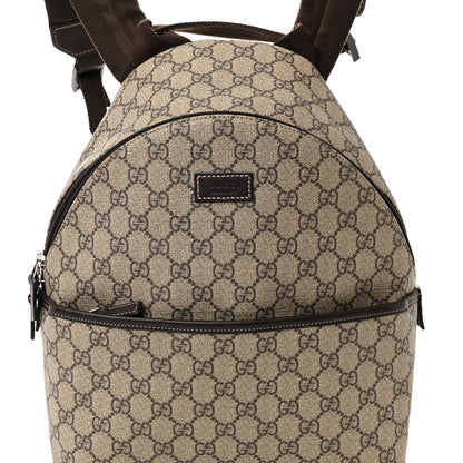 Gucci GG Supreme Monogram Margaux Calfskin Childrens Day Backpack Beige Ebony Cocoa Dark Chocolate 8 of 14